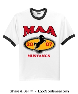 Augusta Youth Ringer T-Shirt Design Zoom